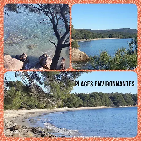 Apartmán Port D'hyeres Vue Et Iles De Porquerolles Et Port-cros *